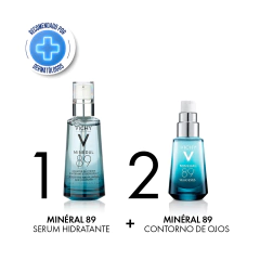 VICHY RUTINA MINERAL 89 FORTIFICANTE RESTAURADORA (BOOSTER + OJOS)