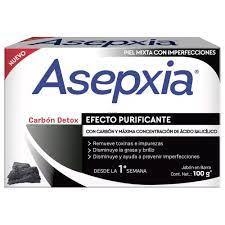 Asepxia Carbón Detox jabón 100 g