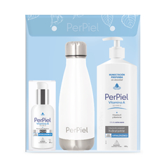 PERPIEL COMBO HIDRATACIÓN COMPLETA CON BOTELLA DE ACERO