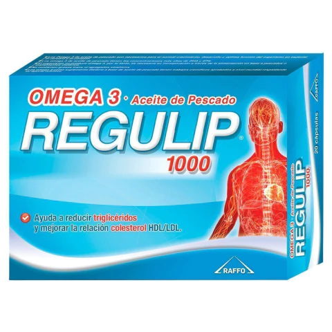 Regulip 1000 Omega 3 X 20 Cápsulas - comprar online