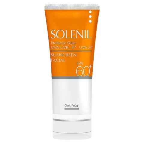 SOLENIL PROTECTOR SOLAR FPS 60+ FACIAL CREMA X 50 GR
