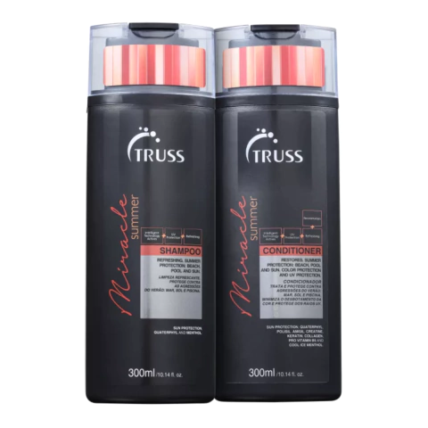 KIT TRUSS MIRACLE SUMMER - SHAMPOO E CONDICIONADOR