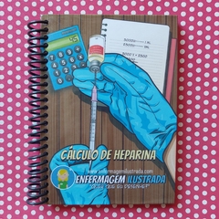 Kit 20 Cadernos Enfermagem Ilustrada