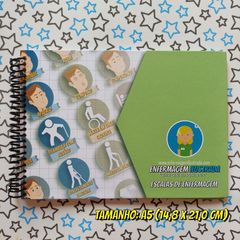 Kit 20 Cadernos Enfermagem Ilustrada