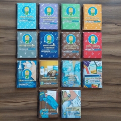 Kit 16 Cadernos Enfermagem Ilustrada