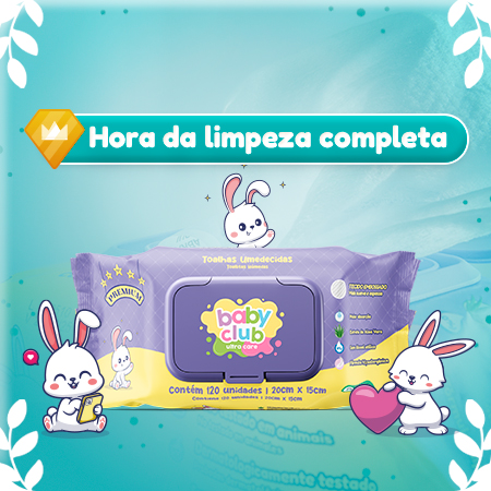 Banner de Portal do Soninho | Toalhas e Lenços Umedecidos