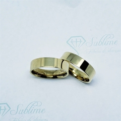 Aliança Casamento/Noivado ouro 18k 5mm - comprar online