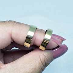 Aliança Casamento/Noivado ouro 18k 5mm
