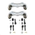 SUPORTE + PINO GUIA PINÇA FREIO DIANT FRONTIER 08/16 2 LADOS - comprar online