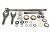 Semi Eixo Dianteiro F250 4x4 + Pontera/reparos 2 Lados Compl - comprar online
