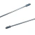 Tubo Freio Med 3/16x50cm Porca 3/8x24 Jeep Willys Rural F75