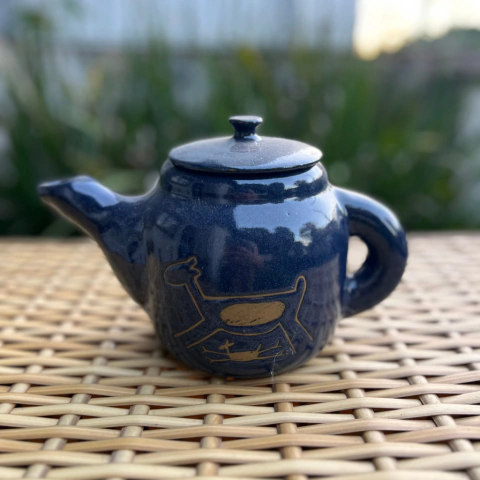 Bule Cervos no Sertão da Ceramica Serra da Capivara