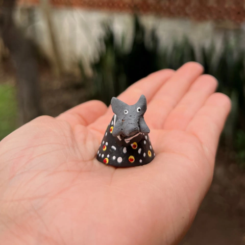 Miniatura Boi Bumbá - Preto - comprar online