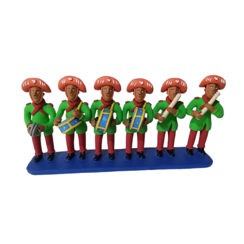 Escultura Banda de Pífano do Mestre Ednaldo José