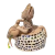 Escultura Bumba Meu Boi com Manto de Festa em cerâmica da Série Bumba Meu Boi Terral do Mestre Fábio Smith - comprar online