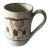 Caneca de Chopp Caçada no Sertão em cerâmica do Grupo Cerâmica Artesanal Serra da Capivara