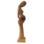 Escultura Atenção Materna Paciente com Gêmeos em madeira do Mestre Elias França - comprar online