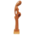 Escultura Amor de Mãe Eterno em madeira natural do Mestre Elias França - comprar online