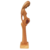 Escultura Amor de Mãe Realizado com Trigêmeos em madeira natural do Mestre Elias França - comprar online