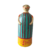 Escultura Menino Listrado em cerâmica da Linha Colorida de Oficina de Formas