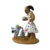 Miniatura Alimentando as Galinhas Pacificamente em cerâmica do Alto do Moura
