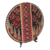 Prato decorativo Seara Floral Rose em palha de Leonilda Stoikovitch - comprar online