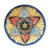 Prato decorativo Folhas de Cobre em cerâmica Talavera de Maurício Flausino - comprar online