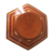 Prato Itaúba e Cumarú hexagonal marchetado da Brigada da Madeira na internet