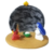 Miniatura Presépio de Natal na Gruta Estrelada em cerâmica do Alto do Moura