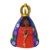 Escultura Nossa Senhora Aparecida do Brasil em cerâmica de Leila Lima
