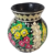 Vaso Jardim Natural tártaro bojudo em palha de Leonilda Stoikovitch - armazemcoresdobrasil