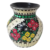 Vaso Estrela Cadente em palha de Leonilda Stoikovitch