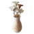 Vaso Flores Clássico Floral Rose em cerâmica da Associação dos Lavradores e Artesãos de Campo Alegre