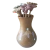 Vaso Flores Terral Clássico de cerâmica da Associação de Artesãos de Coqueiro Campo