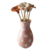 Vaso Flores Afeto Rose Floral em cerâmica da Associação dos Lavradores e Artesãos de Campo Alegre