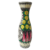 Vaso Jardim de Fogo e Luz tulipa longo em palha de Leonilda Stoikovitch - armazemcoresdobrasil