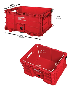 Cajon Porta Heramientas Milwaukee Packout abierto 4822-8440 - H33 Evolución