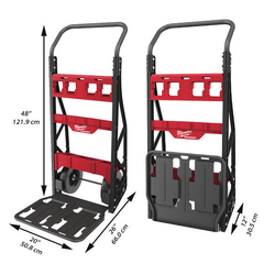 Carro 2 Ruedas Milwaukee Packout C/base Plegable 4822-8415 - comprar online
