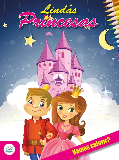 Vamos Colorir? Lindas Princesas
