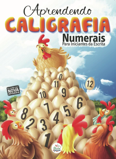 Aprendendo Caligrafia Numerais