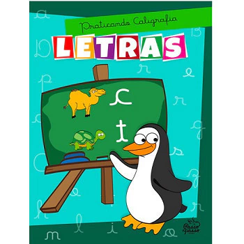 Praticando Caligrafia Letras Jumbo
