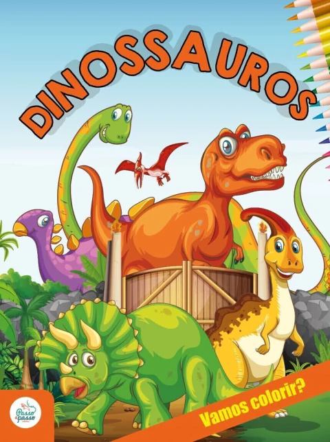 Vamos Colorir? Dinossauros