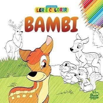 Ler e Colorir Bambi