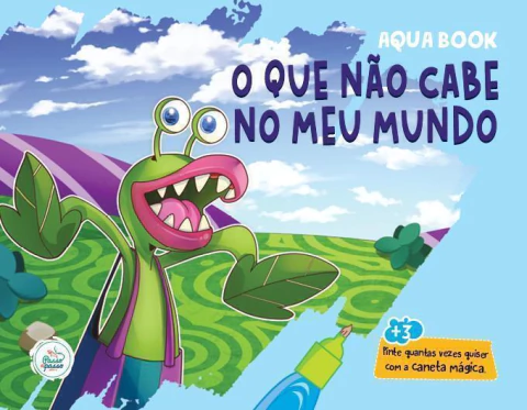 Aqua Book O Que Não Cabe no Meu Mundo