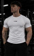 Remera Slim Fit "+Shark" - Blanca