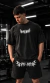 Remeron Oversize "Powerful" - Negro Washed