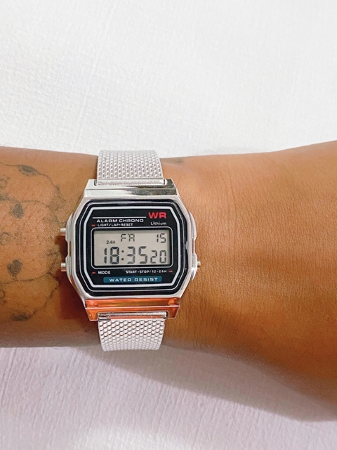 Relógio Inspiração Casio (Pulseira de silicone)