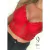 Corset Top Crop Shara Rojo - comprar online