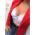 Corset crop top Shara Blanco - IGMA LENCERIA