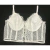 Corset crop top Shara Blanco en internet